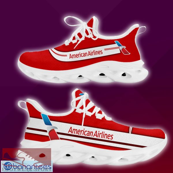 AMERICAN AIRLINES Brand New Logo Max Soul Sneakers Identifier Running Shoes Gift - AMERICAN AIRLINES New Brand Chunky Shoes Style Max Soul Sneakers Photo 2