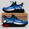 Chunky Sneakers FC PORTO Liga Portugal Logo Runners Max Soul Shoes For Fans - FC PORTO Chunky Sneakers White Black Max Soul Shoes For Men And Women Photo 1