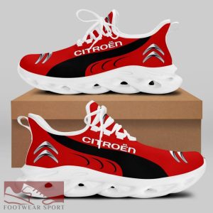 Citroën Racing Car Running Sneakers Sleek Max Soul Shoes For Men And Women - Citroën Chunky Sneakers White Black Max Soul Shoes For Men And Women Photo 2