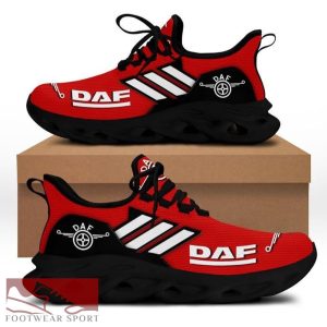 DAF Trucks Farming Logo Chunky Sneakers Fashion Max Soul Shoes For Men Women - DAF TRUCKS Chunky Sneakers White Black Max Soul Shoes For Men And Women Photo 2