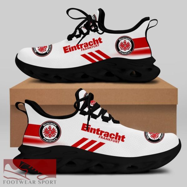 Eintracht Frankfurt Bundesliga Chunky Shoes Luxury Max Soul Sneakers For Fans - Eintracht Frankfurt Chunky Sneakers White Black Max Soul Shoes For Men And Women Photo 2