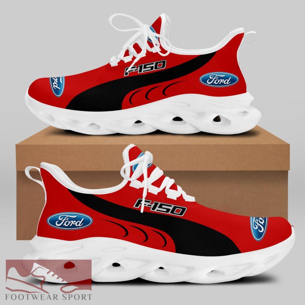 FORD F150 Racing Car Running Sneakers Explore Max Soul Shoes For Men And Women - FORD F150 Chunky Sneakers White Black Max Soul Shoes For Men And Women Photo 2