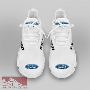 FORD F150 Racing Car Running Sneakers Forward Max Soul Shoes For Men And Women - FORD F150 Chunky Sneakers White Black Max Soul Shoes For Men And Women Photo 3