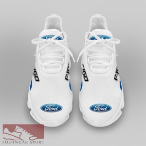 FORD F150 Racing Car Running Sneakers Fusion Max Soul Shoes For Men And Women - FORD F150 Chunky Sneakers White Black Max Soul Shoes For Men And Women Photo 3