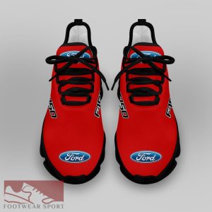 FORD F150 Racing Car Running Sneakers Signature Max Soul Shoes For Men And Women - FORD F150 Chunky Sneakers White Black Max Soul Shoes For Men And Women Photo 4