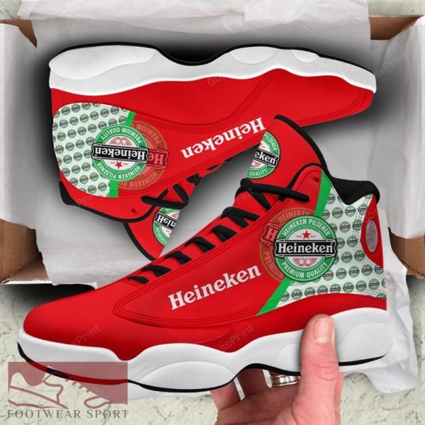 Heineken Big Logo Statement Air Jordan 13 Shoes For Men And Women - Heineken Big Logo Air Jordan 13 For Men And Women Photo 1