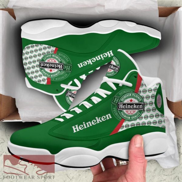 Heineken Big Logo Versatile Air Jordan 13 Shoes For Men And Women - Heineken Big Logo Air Jordan 13 For Men And Women Photo 2