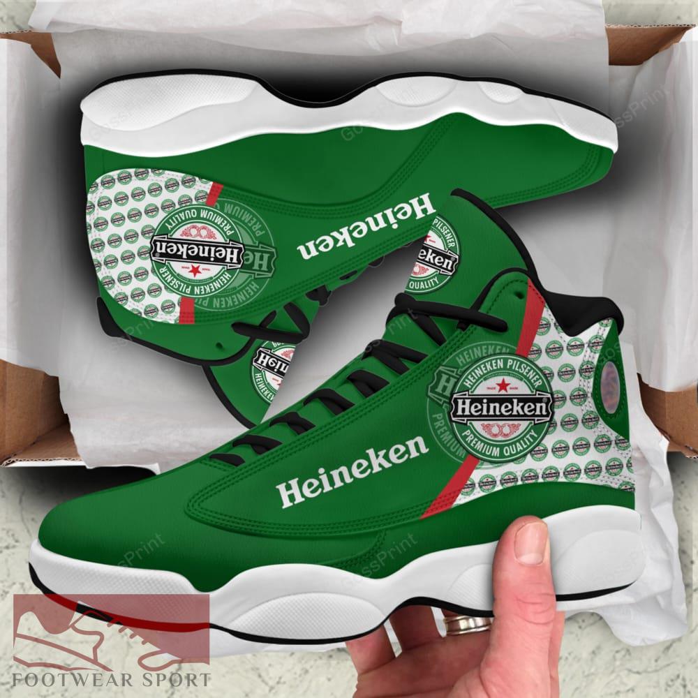 Heineken Big Logo Versatile Air Jordan 13 Shoes For Men And Women - Heineken Big Logo Air Jordan 13 For Men And Women Photo 1