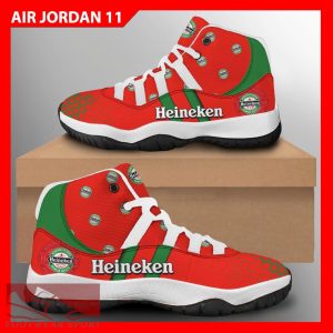Heineken Design Sneakers Athletic Air Jordan 11 Shoes For Men And Women - Heineken JD 11_2