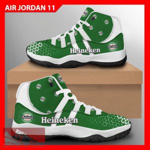 Heineken Design Sneakers Collection Air Jordan 11 Shoes For Men And Women - Heineken JD 11_2