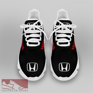 Honda Racing Car Running Sneakers Empower Max Soul Shoes For Men And Women - Honda Chunky Sneakers White Black Max Soul Shoes For Men And Women Photo 3