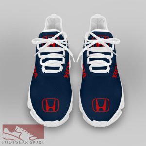 Honda Racing Car Running Sneakers Envision Max Soul Shoes For Men And Women - Honda Chunky Sneakers White Black Max Soul Shoes For Men And Women Photo 3