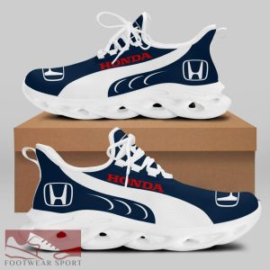 Honda Racing Car Running Sneakers Evoke Max Soul Shoes For Men And Women - Honda Chunky Sneakers White Black Max Soul Shoes For Men And Women Photo 1