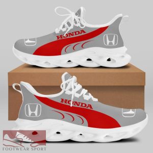 Honda Racing Car Running Sneakers Panache Max Soul Shoes For Men And Women - Honda Chunky Sneakers White Black Max Soul Shoes For Men And Women Photo 2