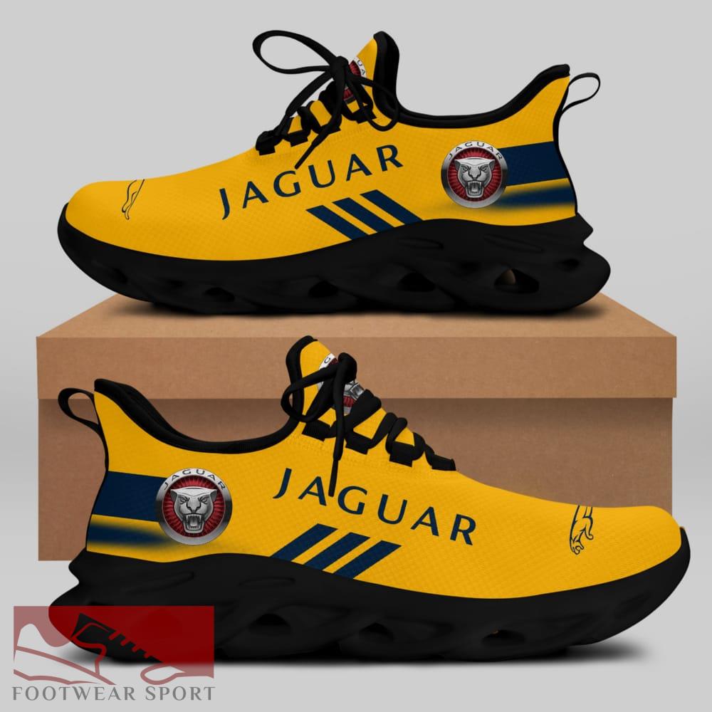 JAGUAR Racing Car Running Sneakers High-quality Max Soul Shoes For Men And Women - JAGUAR Chunky Sneakers White Black Max Soul Shoes For Men And Women Photo 1