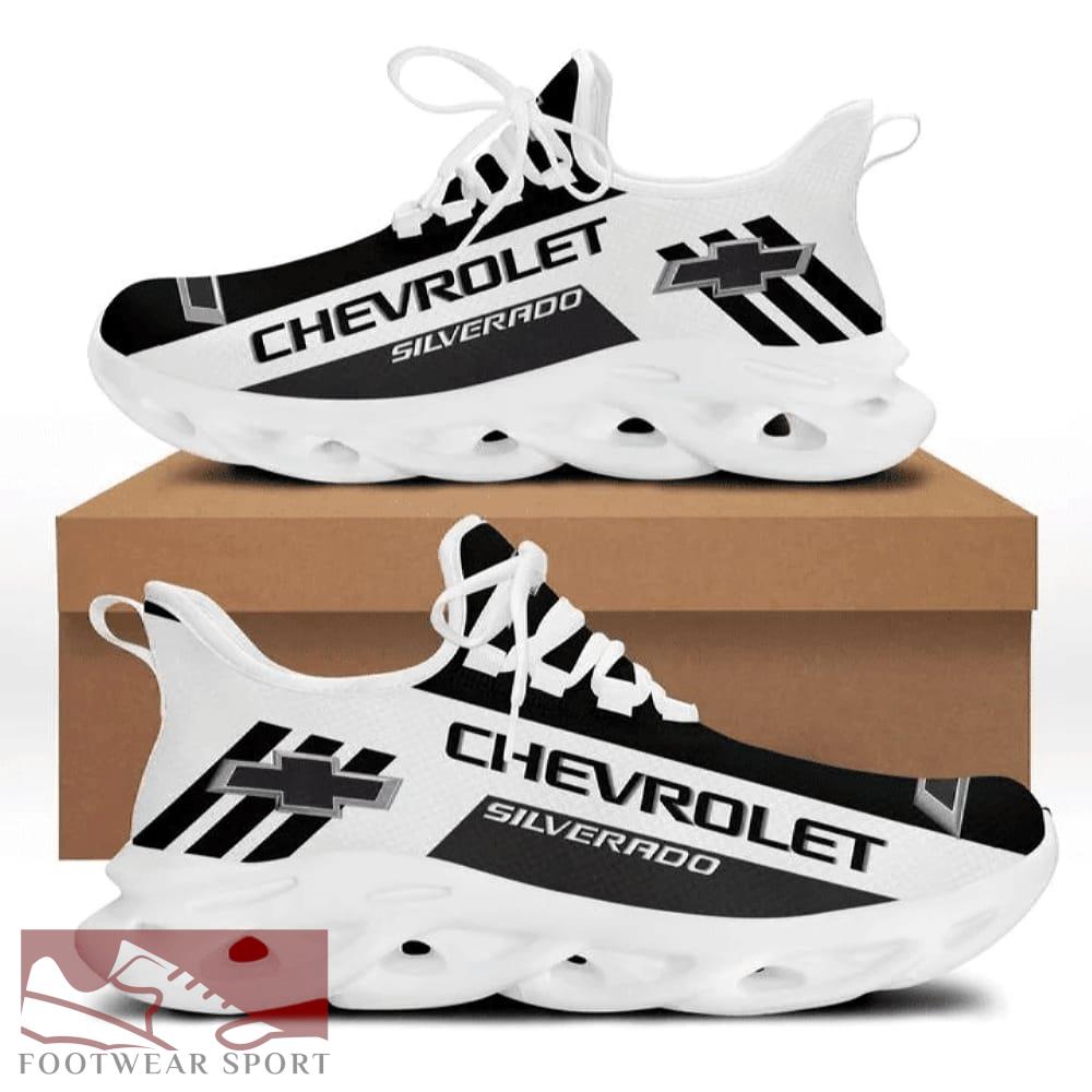 LIMITED EDITION CHEVROLET SILVERADO Racing Car Running Sneakers Signature Max Soul Shoes For Men And Women - LIMITED EDITION CHEVROLET SILVERADO Chunky Sneakers White Black Max Soul Shoes For Men And Women Photo 1
