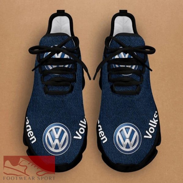 LIMITED EDITION VOLKSWAGEN Racing Car Running Sneakers Insignia Max Soul Shoes For Men And Women - LIMITED EDITION VOLKSWAGEN Chunky Sneakers White Black Max Soul Shoes For Men And Women Photo 3