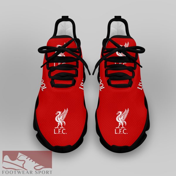 Liverpool FC Fans EPL Chunky Sneakers Aesthetic Max Soul Shoes For Men And Women - Liverpool FC Chunky Sneakers White Black Max Soul Shoes For Men And Women Photo 4
