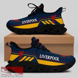 Liverpool FC Fans EPL Chunky Sneakers Casual Max Soul Shoes For Men And Women - Liverpool FC Chunky Sneakers White Black Max Soul Shoes For Men And Women Photo 1