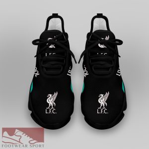 Liverpool FC Fans EPL Chunky Sneakers Distinctive Max Soul Shoes For Men And Women - Liverpool FC Chunky Sneakers White Black Max Soul Shoes For Men And Women Photo 4