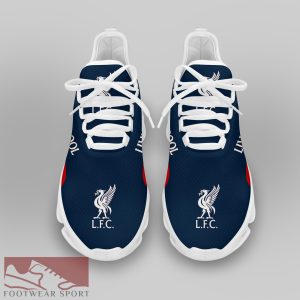 Liverpool FC Fans EPL Chunky Sneakers Edgy Max Soul Shoes For Men And Women - Liverpool FC Chunky Sneakers White Black Max Soul Shoes For Men And Women Photo 3