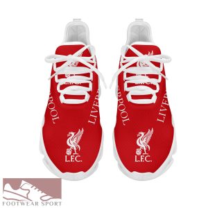 Liverpool FC Fans EPL Chunky Sneakers Innovative Max Soul Shoes For Men And Women - Liverpool FC Chunky Sneakers White Black Max Soul Shoes For Men And Women Photo 4
