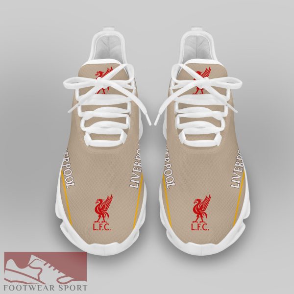 Liverpool FC Fans EPL Chunky Sneakers Performance Max Soul Shoes For Men And Women - Liverpool FC Chunky Sneakers White Black Max Soul Shoes For Men And Women Photo 3