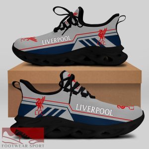 Liverpool FC Fans EPL Chunky Sneakers Statement Max Soul Shoes For Men And Women - Liverpool FC Chunky Sneakers White Black Max Soul Shoes For Men And Women Photo 2