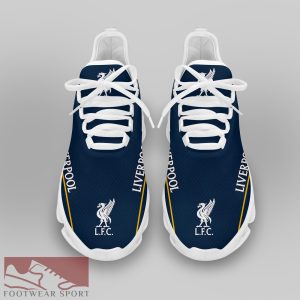 Liverpool FC Fans EPL Chunky Sneakers Versatile Max Soul Shoes For Men And Women - Liverpool FC Chunky Sneakers White Black Max Soul Shoes For Men And Women Photo 3