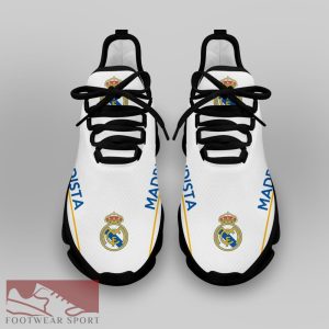 Madridistas Laliga Running Shoes Identity Max Soul Sneakers For Fans - Madridistas Chunky Sneakers White Black Max Soul Shoes For Men And Women Photo 4