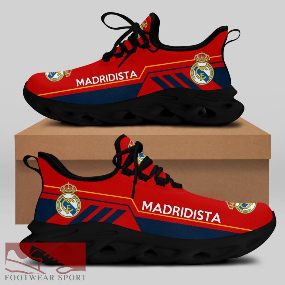 Madridistas Laliga Running Shoes Inspiration Max Soul Sneakers For Fans - Madridistas Chunky Sneakers White Black Max Soul Shoes For Men And Women Photo 1