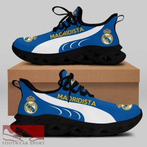 Madridistas Laliga Running Shoes Pop Max Soul Sneakers For Fans - Madridistas Chunky Sneakers White Black Max Soul Shoes For Men And Women Photo 2