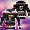 New Orleans Saints Grinch Funny Design Ugly 3D Zip Hoodie Pullover Print Personalized - New Orleans Saints Grinch Funny Design Ugly 3D Zip Hoodie Pullover Print Personalized