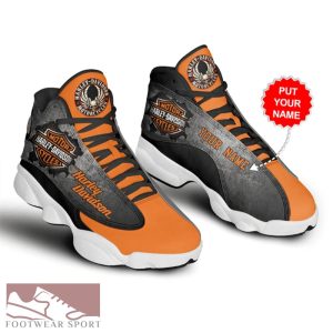 Personalized Harley-Davidson Big Logo Comfort Air Jordan 13 Shoes For Men And Women - Personalized HD Sneaker Big Logo Air Jordan 13 For Men And Women Photo 1