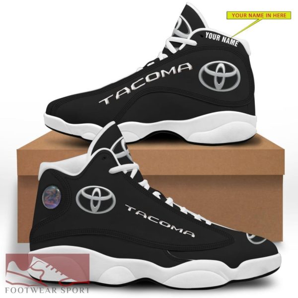 Personalized TOYOTA TACOMA Big Logo Footwear Air Jordan 13 Shoes For Men And Women - TOYOTA TACOMA VER 1 Big Logo Air Jordan 13 For Men And Women Photo 2