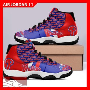 Phillies Logo Football Sneakers Athleisure Air Jordan 11 Shoes For Men And Women - Phillies JD11 Custom 00_4