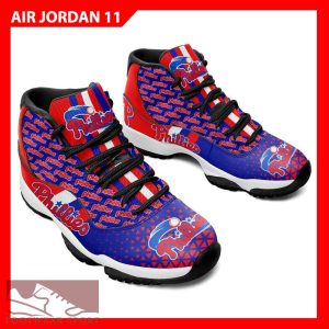 Phillies Logo Football Sneakers Athleisure Air Jordan 11 Shoes For Men And Women - Phillies JD11 Custom 00_5