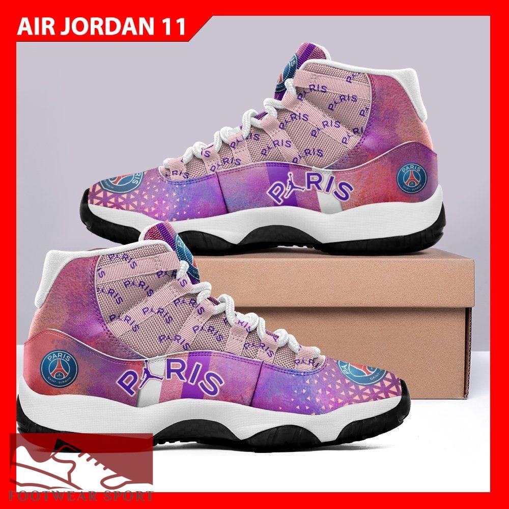 PSG Logo Football Sneakers Comfort Air Jordan 11 Shoes For Men And Women - PSG JD11 Custom 01_1
