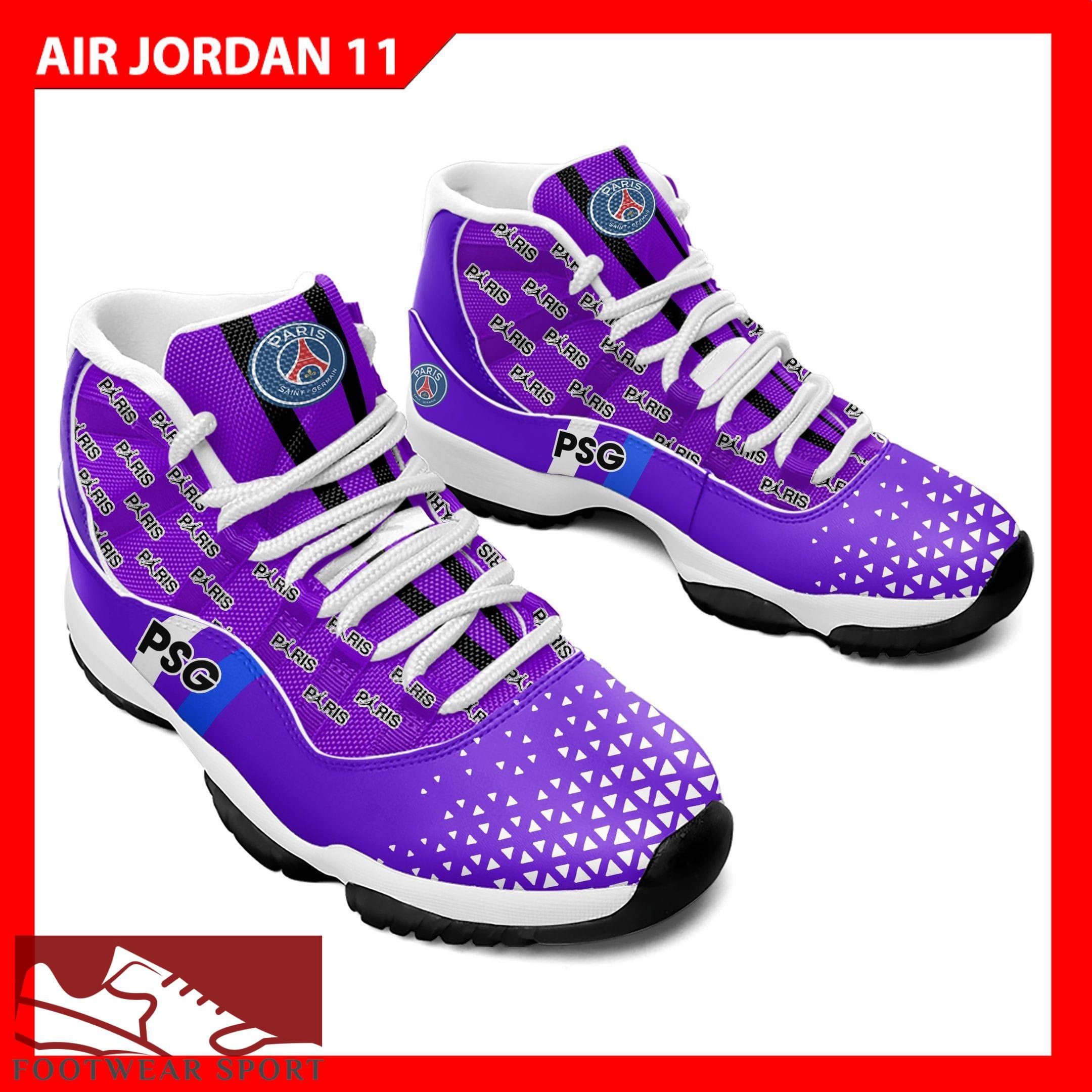 PSG Logo Football Sneakers Trendy Air Jordan 11 Shoes For Men And Women - PSG JD11 Custom 03_2