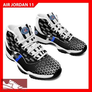 PSG Logo Football Sneakers Unique Air Jordan 11 Shoes For Men And Women - PSG JD11 Custom 02_1