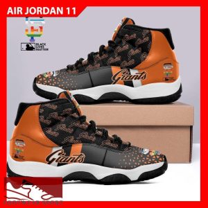 SF Giants Logo Football Sneakers Style Air Jordan 11 Shoes For Men And Women - SF Giants JD11 Custom 00_4