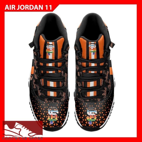 SF Giants Logo Football Sneakers Style Air Jordan 11 Shoes For Men And Women - SF Giants JD11 Custom 00_6