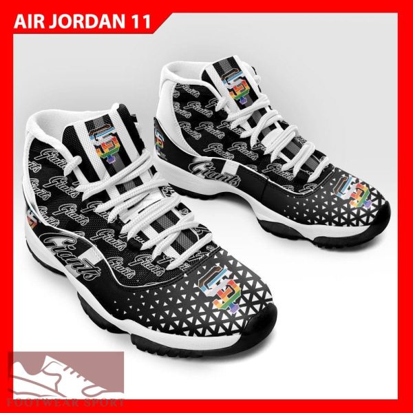 SF Giants Logo Football Sneakers Trend Air Jordan 11 Shoes For Men And Women - SF Giants JD11 Custom 01_2