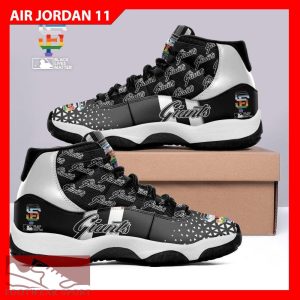 SF Giants Logo Football Sneakers Trend Air Jordan 11 Shoes For Men And Women - SF Giants JD11 Custom 01_4