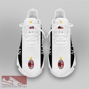 Sport Shoes AC Milan Seria A Club Fans Fashion Max Soul Sneakers For Men And Women - AC Milan Chunky Sneakers White Black Max Soul Shoes For Men And Women Photo 3