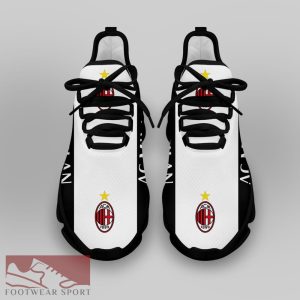 Sport Shoes AC Milan Seria A Club Fans Fashion Max Soul Sneakers For Men And Women - AC Milan Chunky Sneakers White Black Max Soul Shoes For Men And Women Photo 4