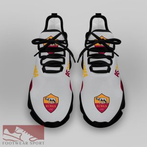 Sport Shoes AS ROMA Seria A Club Fans Signature Max Soul Sneakers For Men And Women - AS ROMA Chunky Sneakers White Black Max Soul Shoes For Men And Women Photo 4