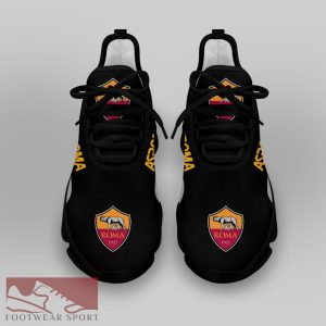 Sport Shoes AS ROMA Seria A Club Fans Trendsetter Max Soul Sneakers For Men And Women - AS ROMA Chunky Sneakers White Black Max Soul Shoes For Men And Women Photo 4