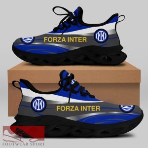 Sport Shoes INTER Seria A Club Fans Trend Max Soul Sneakers For Men And Women - INTER Chunky Sneakers White Black Max Soul Shoes For Men And Women Photo 2