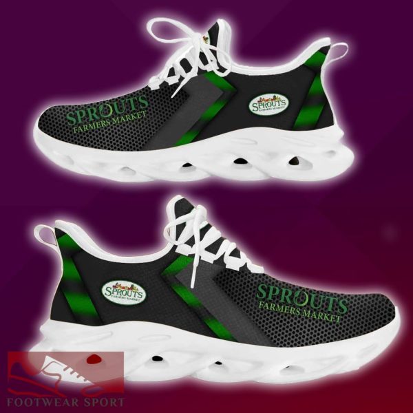 sprouts farmers market Brand Logo Max Soul Shoes Unique Running Sneakers Gift - sprouts farmers market Brand Logo Max Soul Shoes Photo 2